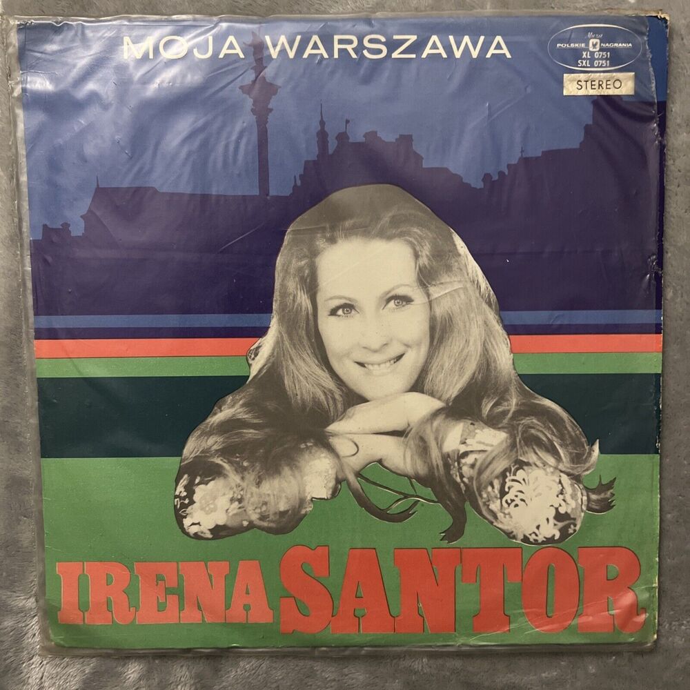 Rare  Vinyl Record - Irena Santor – Moja Warszawa